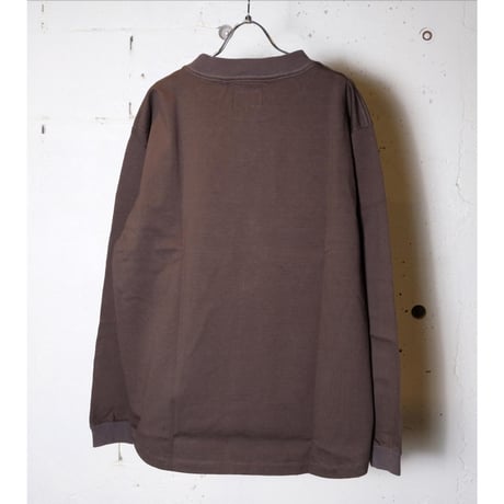 CURLY カーリー "HEAVY PLATING L/S TEE"