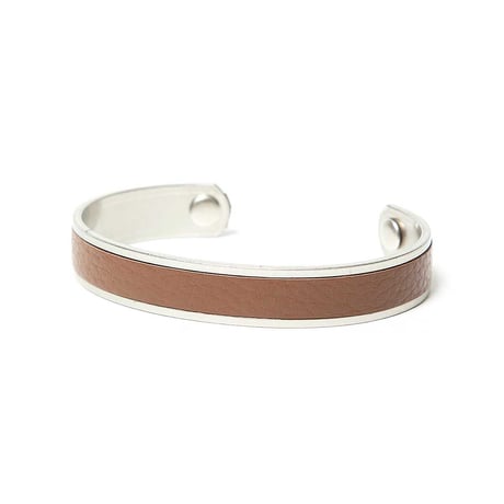 hobo ホーボー "BRASS BRACELET SHRINK LEATHER S"バングル