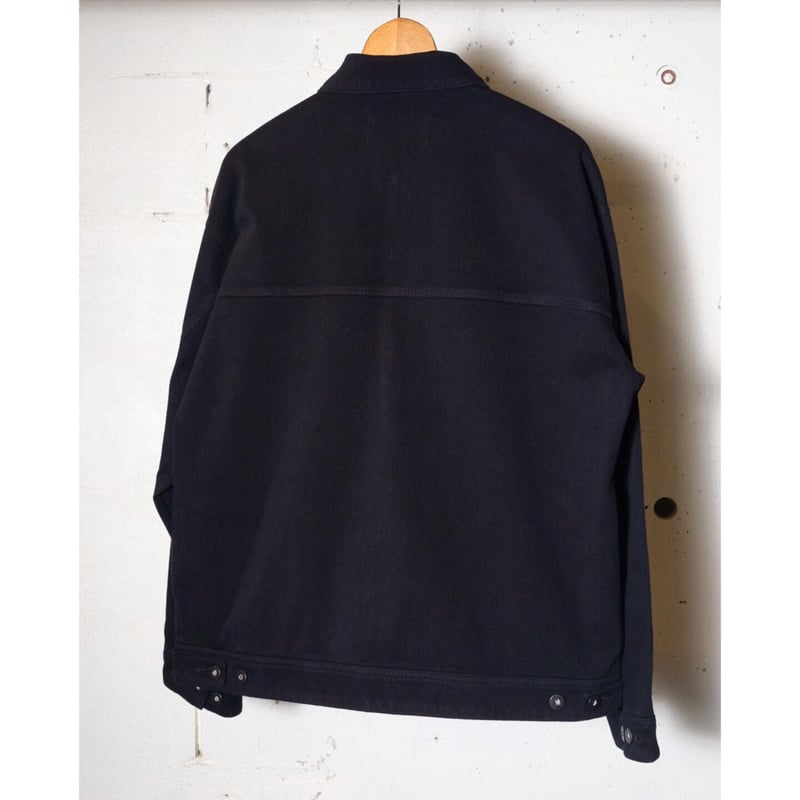 CURLY カーリー ”DENIM TRUCKER JACKET -overdyed-