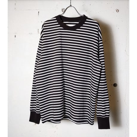 PERS PROJECTS パースプロジェクト "DEVIN L/S TEE “border”"