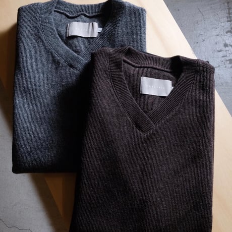 CURLY カーリー "KNIT-SAWN VEST" ベスト
