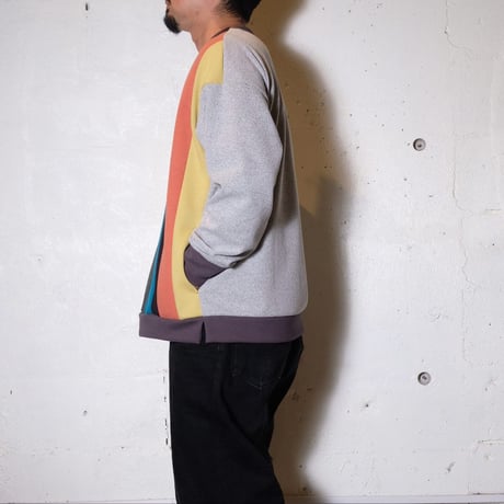CURLY カーリー "STRIPE COLOR BOUCLE P/O -multi-"