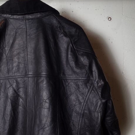 YOUSED(ユーズド)  "Leather Drivers Jacket"