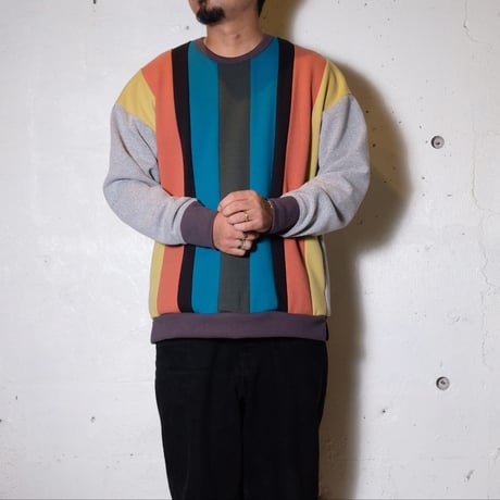 CURLY カーリー "STRIPE COLOR BOUCLE P/O -multi-"