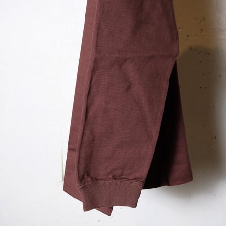 CURLY カーリー "HEAVY PLATING L/S TEE"