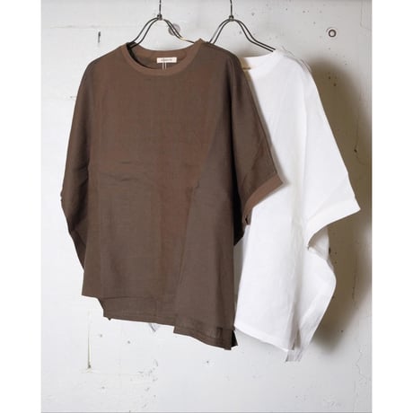 ORDINARY FITS オーディナリーフィッツ "LINEN SQUARE PULLOVER"
