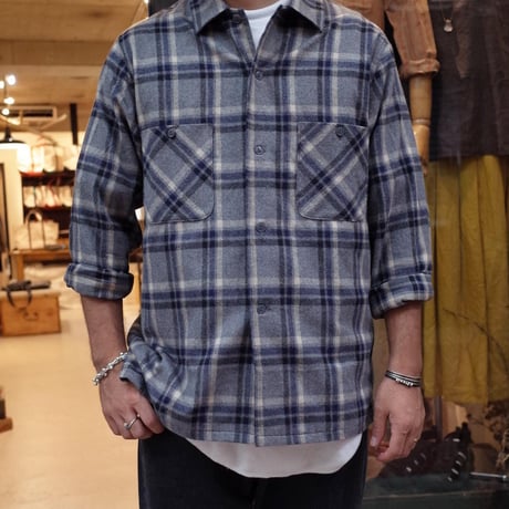 A VONTADE / Crazy Check Open Shirts L/S