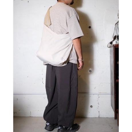 HARVESTY ハーベスティ "TROPICAL PINSTRIPES CROPPED EASY CIRCUS PANTS トロピカル ピンストライプ クロップドイージーサーカスパンツ"