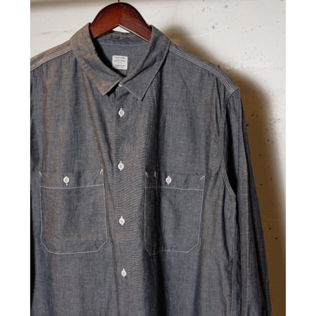 ORDINARY FITS オーディナリーフィッツ "WORK SHIRTS / BLACK"