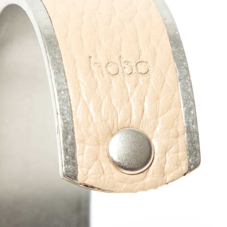 hobo ホーボー "BRASS BRACELET SHRINK LEATHER L"バングル
