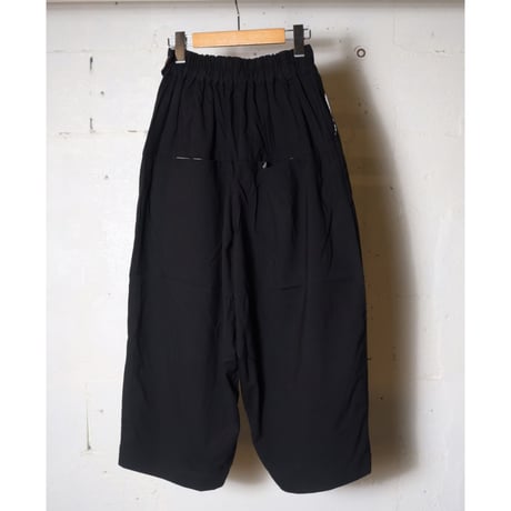 HARVESTY ハーベスティ "T/R WIDE EGG CROPPED PANTS" ワイドエッグクロップドパンツ