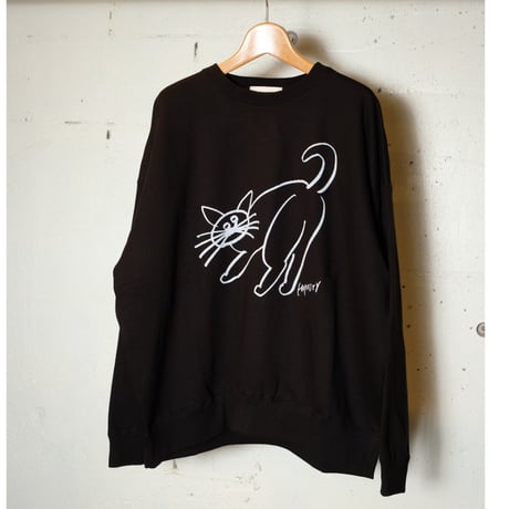 HARVESTY ハーベスティ"PRINTED SWEATSHIRT"