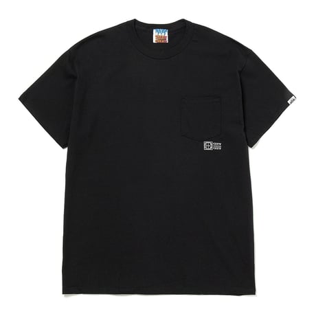 hobo ホーボー "EMBROIDED LOGO POCKET TEE COTTON JERSEY by CITY COUNTRY CITY"