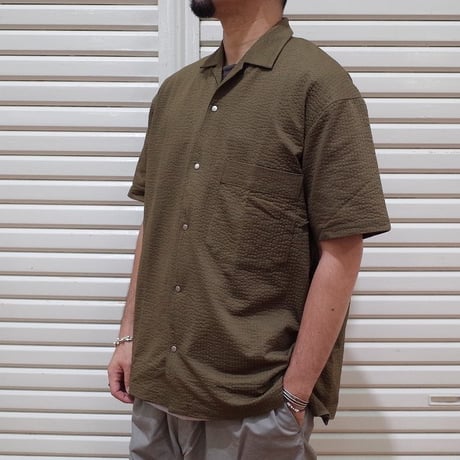 CURLY / PROSPECT S/S SHIRTS “SEERSUCKER”