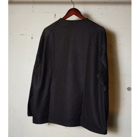 LAMOND ラモンド "Cashmere-touch shirt jacket"