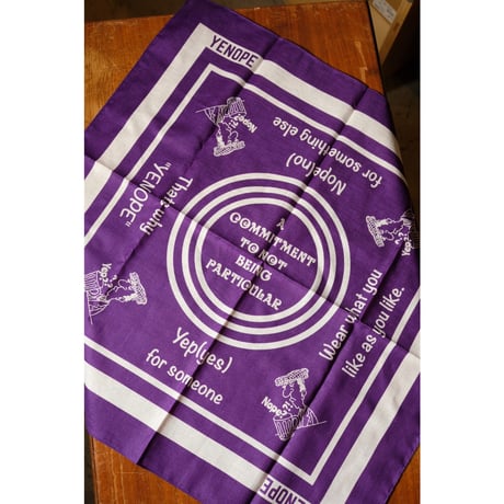 YENOPE イエノープ "Roic Bandana"ロイックバンダナ