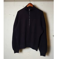UNIVERSAL PRODUCTS ユニバーサルプロダクツ "WAFFLE FOOTBALL HALF ZIP SWEAT"