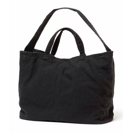 hobo ホーボー"ARTISAN 2WAY BAG LINEN COTTON TWILL HAND DYED"