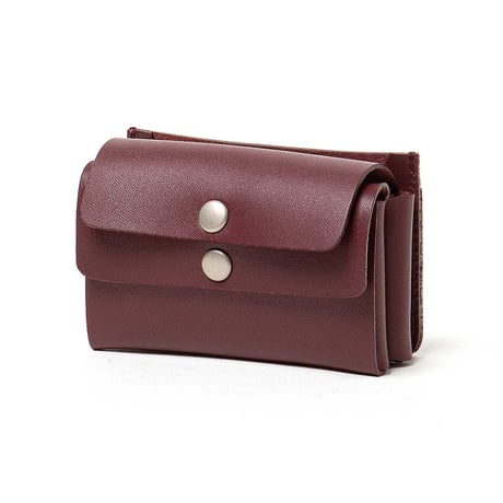 hobo ホーボー"DOUBLE FLAP WALLET COW LEATHER"