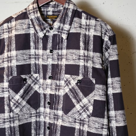 A VONTADE アボンタージ ”Print Flannel Work Shirts"