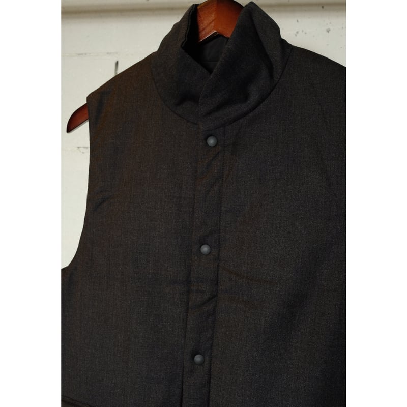 A Vontade Reversible Pack Vest Lサイズ 黒茶系 A VONTADE アボンタージ 