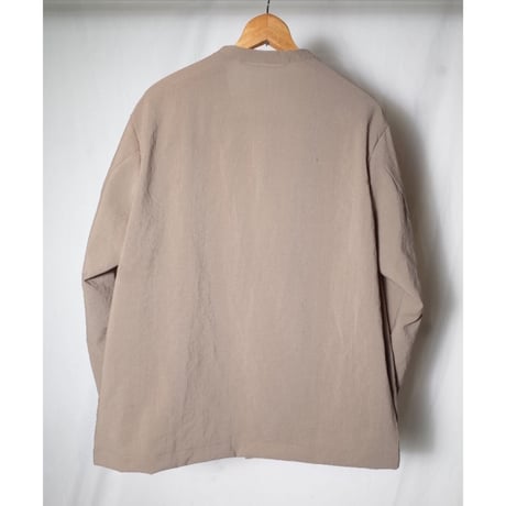 LAMOND ラモンド "NO COLLAR SHARI JACKET"ノーカラーシャリジャケット