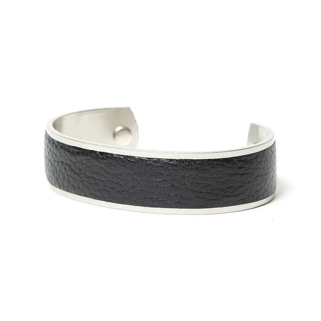 hobo ホーボー "BRASS BRACELET SHRINK LEATHER L"バングル
