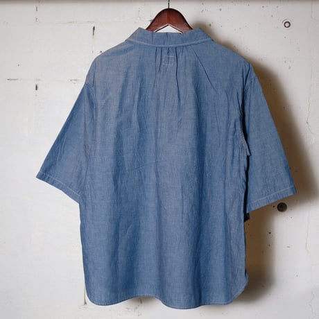 ORDINARY FITS オーディナリーフィッツ "CHAMBRAY SHORT SLEEVE PULLOVER SHIRTS" プルオーバーシャツ