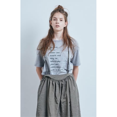 (g) グラム "TENJIKU PRINT Tee COMMENT"
