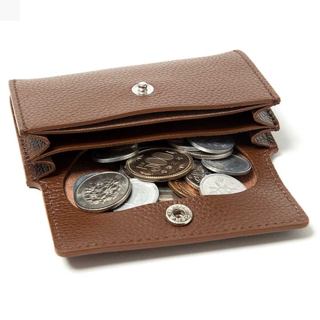 hobo ホーボー"COMPACT ACCORDION WALLET SHRINK LEATHER"