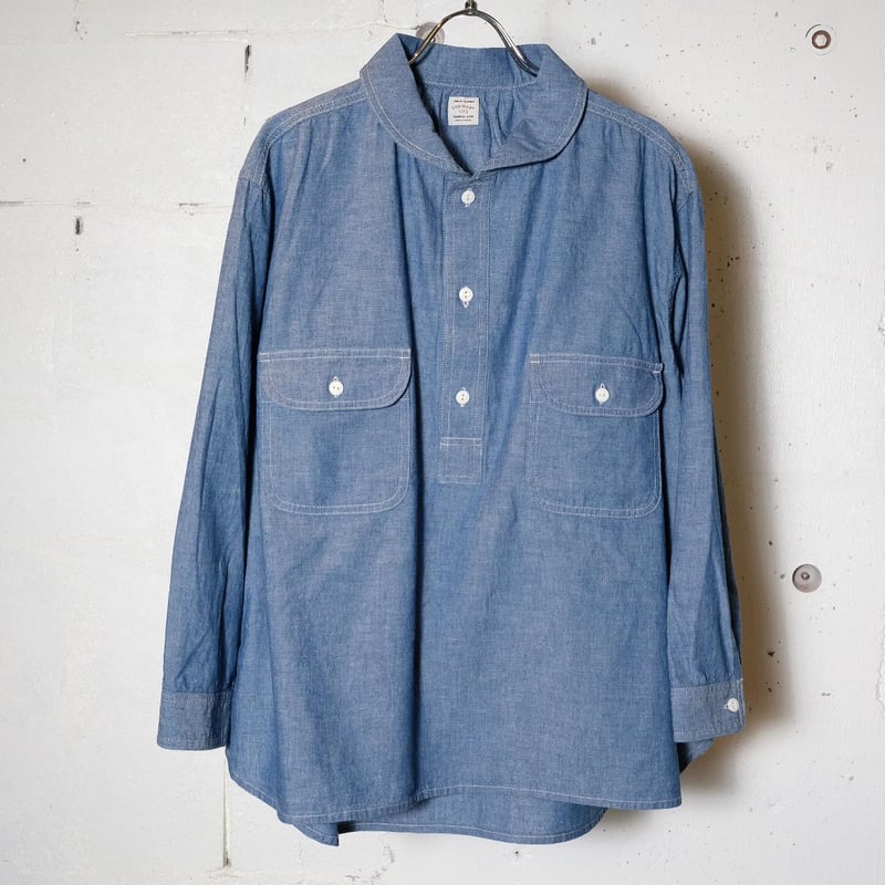 トップス ORDINARY FITS CHAMBRAY PULLOVER SHIRTS ORDINARY FITS オーディナリーフィッツ 