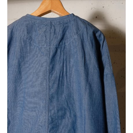 HARVESTY ハーベスティ"CHAMBRAY BIG ATELIER JACKET"ビッグアトリエジャケット