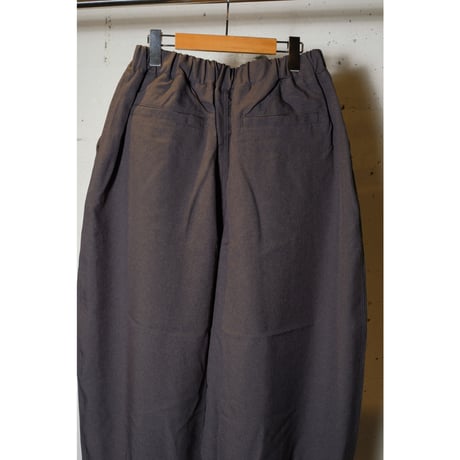 HARVESTY ハーベスティー"RELAXING TWILL CROPPED EASY CIRCUS PANTS"