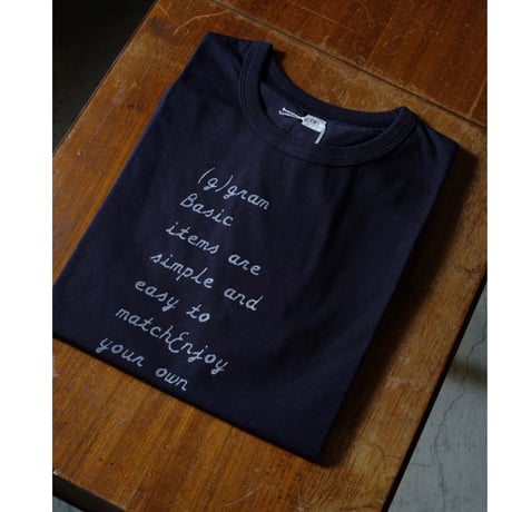 (g) グラム "TENJIKU PRINT Tee COMMENT"
