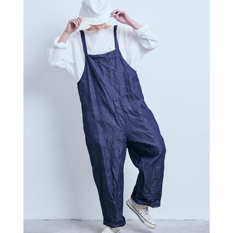 (g) グラム "LIGHT DENIM SAROPETTO" ライトデニムサロペット