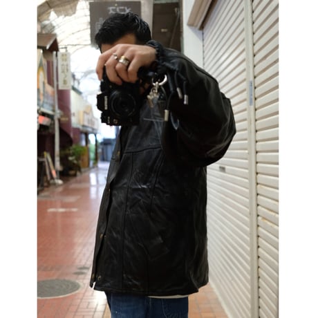YOUSED(ユーズド)  "Leather Drivers Jacket"
