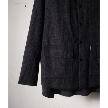 (g) グラム "WOOL SHAGGY OVER SHIRT"