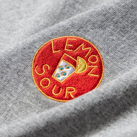 TACOMA FUJI RECORDS タコマフジレコード "LEMON SOUR embroidery SS  designed by Tomoo Gokita"