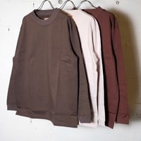 CURLY カーリー "HEAVY PLATING L/S TEE"