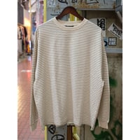 EVCON エビコン"Border Wide L/S T-shirt"