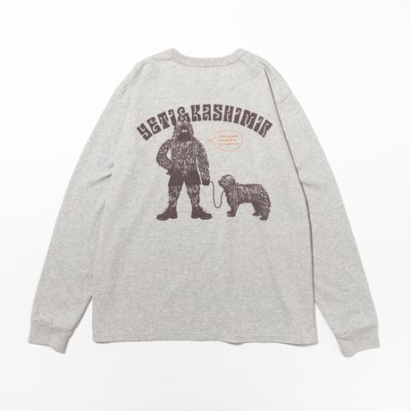 TACOMA FUJI RECORDS タコマフジレコード "YETI &KASHIMIR designed by Jerry UKAI＂カットソー
