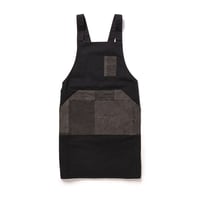 hobo ホーボー "CROSS BACK APRON UPCYCLED US ARMY CLOTH LOGWOOD DYED"エプロン