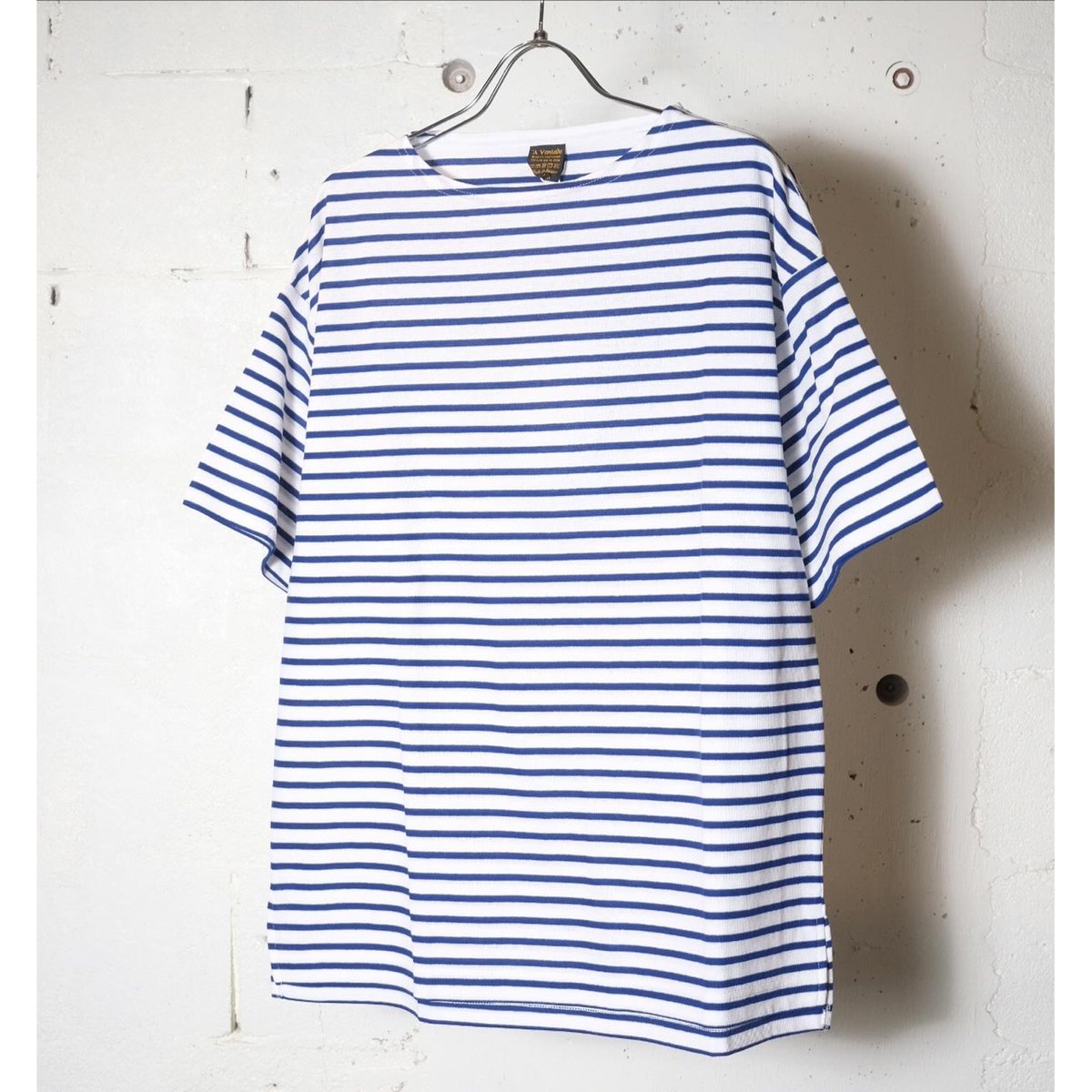 A VONTADE アボンタージ バスク カットソー 7分袖 Tシャツ A VONTADE (ア ボンタージ) Lax Basque T-Shirts 3/4 / ラックス