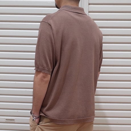 A VONTADE / Paper Knit Polo S/S
