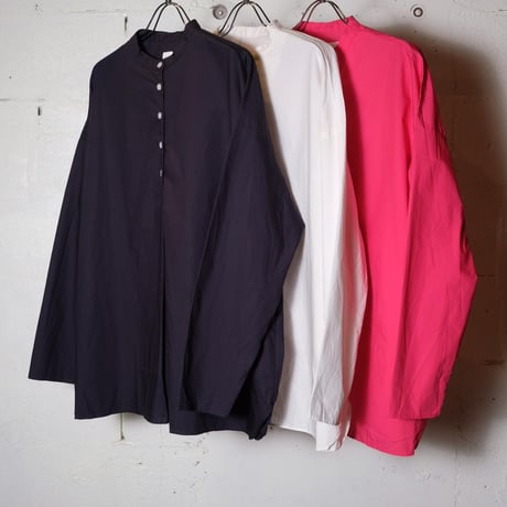 (g) グラム "TYPEWRITETR MAO COLLAR SHIRT"タイプライターマオカラーシャツ