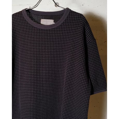 CURLY カーリー "TWO-TONE WAFFLE TEE＂ワッフルTEE