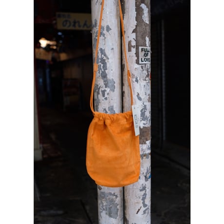 hobo ホーボー"DRAWSTRING POUCH PIG SUEDE"