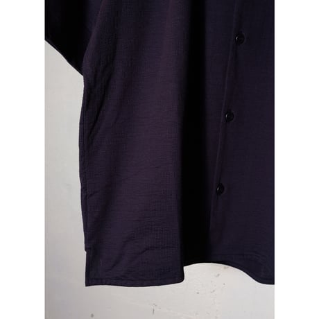 CURLY カーリー "SEERSUCKER OPEN COLLAR SHIRT"