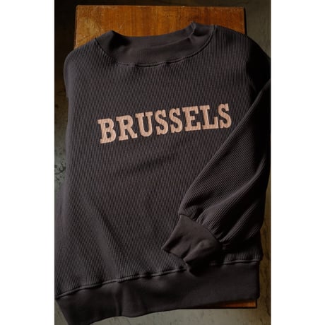 NARU ナル "スーパーストレッチベアワッフル BRUSSELS プリント PO"