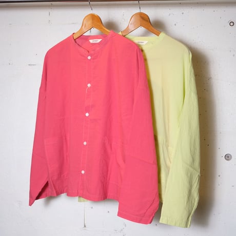 HARVESTY ハーベスティー "COTTON DYED LAWN ATELIER CARDIGAN "